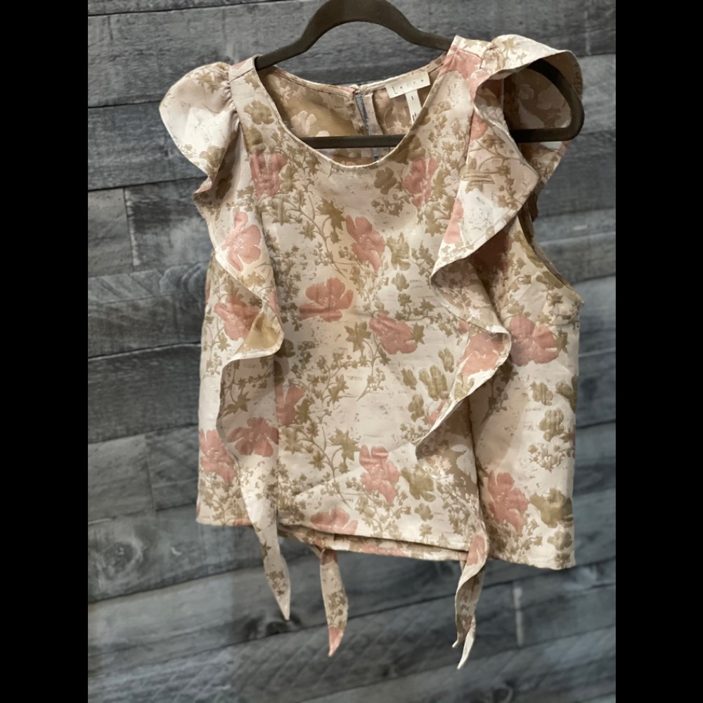 Leith tapestry top